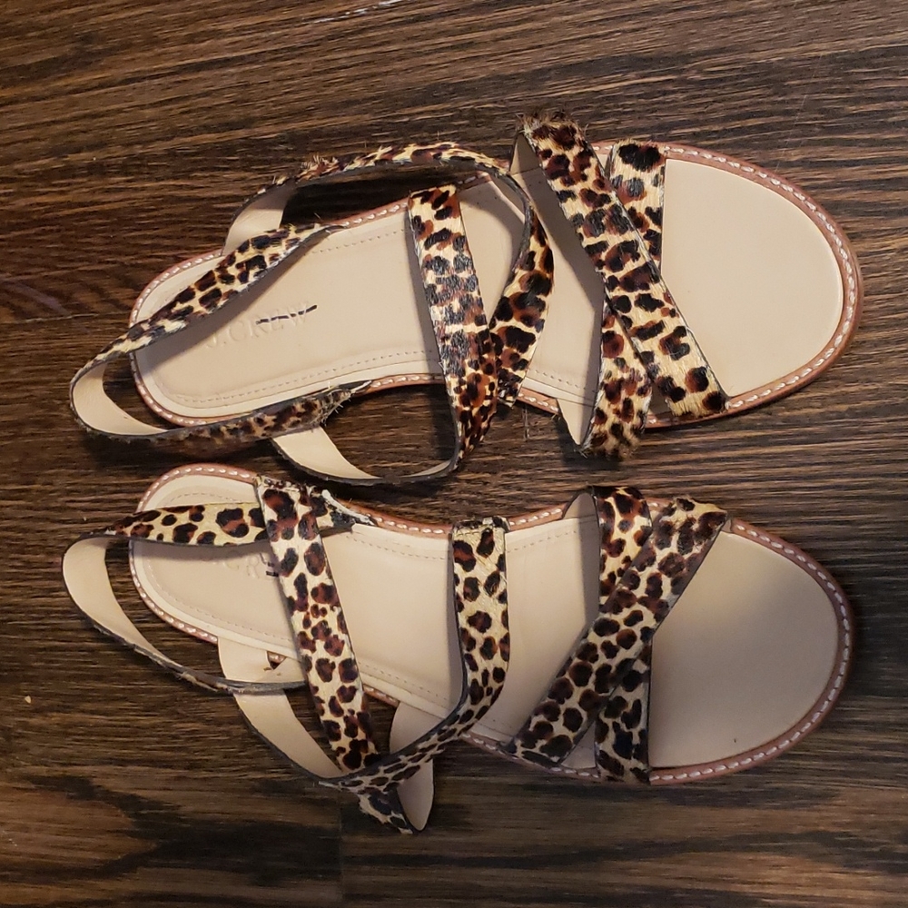 Cheetah sandals